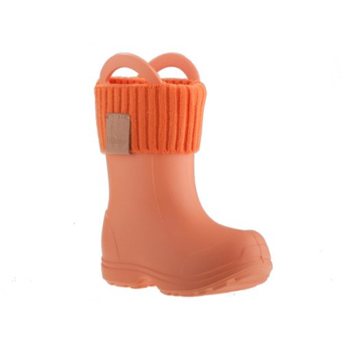 D.D.Step narancssárga kivehető béléses kislány gyerek gumicsizma