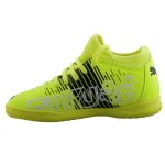 PUMA FUTURE Z 4.1 neonsárga/fekete fűzős terem focicipő