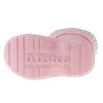 D.D.Step világos rózsaszín kivehető béléses kislány gyerek gumicsizma