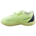 Puma Ultra Play IT V Jr limezöld-sötétkék terem focicipő