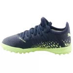 Puma Future Z 4.4 TT Jr sötétkék-neonzöld fűzős műfüves focicipő