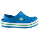 CROCS CROCBAND KIDS tengerkék/zöld gyerek papucs