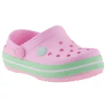 CROCS CROCBAND KIDS rózsa/zöld gyerek papucs