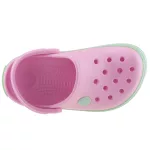CROCS CROCBAND KIDS rózsa/zöld gyerek papucs