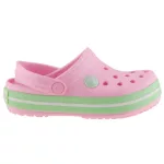 CROCS CROCBAND KIDS rózsa/zöld gyerek papucs