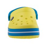 CROCS CROCBAND NAVY neon citrom/kék pántos papucs