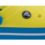 CROCS CROCBAND NAVY neon citrom/kék pántos papucs
