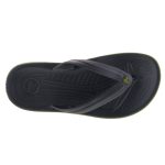 CROCS CROCBAND FLIP grafit/zöld lábujjas papucs