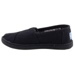 TOMS CLASSIC BLACK CANVAS fekete belebújós cipő