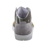 Színhibás SIESTA-RICHTER szürke/terep/citrom fűzős bőr cipő