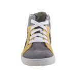 Színhibás SIESTA-RICHTER szürke/terep/citrom fűzős bőr cipő