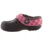 Crocs Blitzen Kids Espresso/Blush bundás papucs