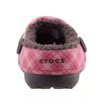 Crocs Blitzen Kids Espresso/Blush bundás papucs