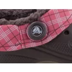 Crocs Blitzen Kids Espresso/Blush bundás papucs