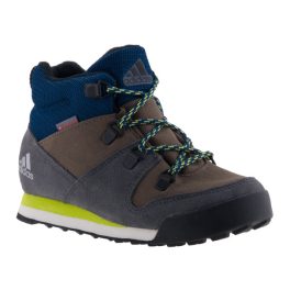 ADIDAS SNOWPITCH kék/szürke/zöld VÍZÁLLÓ fűzős bakancs   ADIDAS SNOWPITCH kék/szürke/zöld VÍZÁLLÓ fűzős bakancs