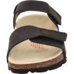 Superfit Fussbettpantoff fekete 2 tépőzáras kislány gyerekszandál (1-000122-0000)