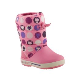 CROCS Crocband Hello Kitty rózsa PÖTTYÖS téli csizma CROCS Crocband Hello Kitty rózsa PÖTTYÖS téli csizma