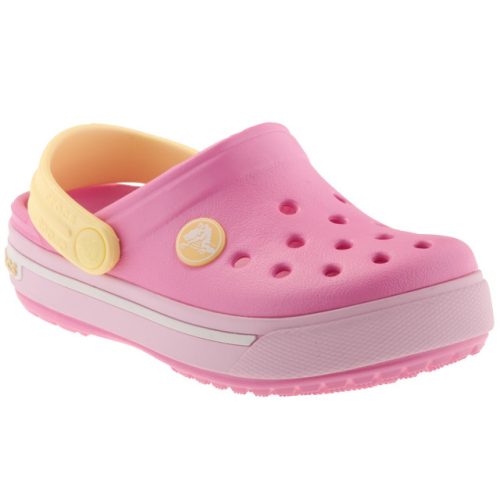 CROCS CROCBAND 2.5 rózsa/málna/citrom gyerek papucs