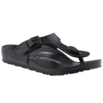 BIRKENSTOCK GIZEH fekete csatos EVA VÍZÁLLÓ ujjközepes gyerek papucs