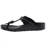 BIRKENSTOCK GIZEH fekete csatos EVA VÍZÁLLÓ ujjközepes gyerek papucs