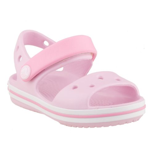 Crocs Crocband Sandal Kids rózsaszín tépőzáras lány szandál