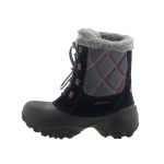 COLUMBIA Rope Tow fekete/szürke Vízálló téli gumi fűzős bakancs