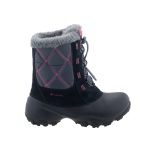 COLUMBIA Rope Tow fekete/szürke Vízálló téli gumi fűzős bakancs