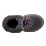 COLUMBIA Rope Tow szürke/lila Vízálló téli gumi fűzős bakancs