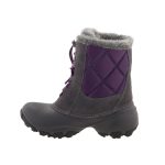 COLUMBIA Rope Tow szürke/lila Vízálló téli gumi fűzős bakancs