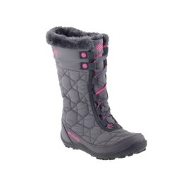 COLUMBIA Minx Mid szürke/ciklámen fűzős VÍZÁLLÓ MAGASSZÁRÚ csizma   COLUMBIA Minx Mid szürke/ciklámen fűzős VÍZÁLLÓ MAGASSZÁRÚ csizma