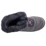 COLUMBIA Minx Mid szürke/ciklámen fűzős VÍZÁLLÓ MAGASSZÁRÚ csizma