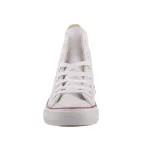 CONVERSE CHUCK TAYLOR ALL STAR HI fehér fűzős bőr magas szárú cipő