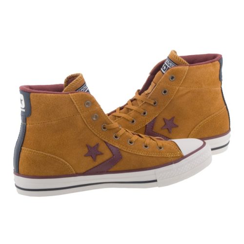 CONVERSE Star Player rozsdabarna velúr fűzős MAGASSZÁRÚ cipő 38-45
