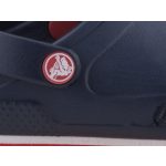 CROCS CROCBAND RETRO navy kék/piros gyerek papucs