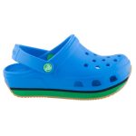 CROCS CROCBAND RETRO tengerkék/zöld gyerek papucs