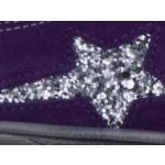 Siesta-Richter Padlizsánlila HULLÓCSILLAGOS fűzős cipő