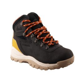 Columbia Newton Ridge Plus fekete-mustársárga fűzős Vízálló bakancs   Columbia Newton Ridge Plus fekete-mustársárga fűzős Vízálló bakancs