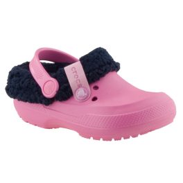 CROCS BLITZEN KIDS party pink/sötétkék BUNDÁS papucs CROCS BLITZEN KIDS party pink/sötétkék BUNDÁS papucs