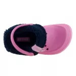 CROCS BLITZEN KIDS party pink/sötétkék BUNDÁS papucs