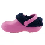 CROCS BLITZEN KIDS party pink/sötétkék BUNDÁS papucs