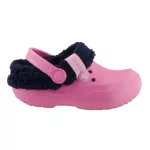 CROCS BLITZEN KIDS party pink/sötétkék BUNDÁS papucs