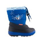 Demar KENNY kék PINGVINES cipzáras gyapjúbéléses hótaposó
