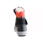 DEMAR CRAZY fekete/narancssárga tépős GYAPJÚBÉLÉSES hótaposó