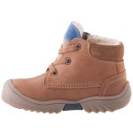 SIESTA-RICHTER barna fűzős RichTex VÍZÁLLÓ BUNDÁS nubuk bőr téli bakancs