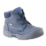 SIESTA-RICHTER sötétkék fűzős RichTex VÍZÁLLÓ nubuk bőr téli bakancs
