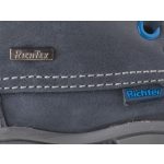 SIESTA-RICHTER sötétkék fűzős RichTex VÍZÁLLÓ nubuk bőr téli bakancs