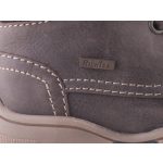 SIESTA-RICHTER barna/kék fűzős RichTex VÍZÁLLÓ filc béléses téli bakancs