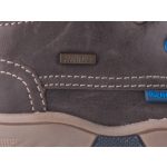 SIESTA-RICHTER barna/kék fűzős RichTex VÍZÁLLÓ bundás téli bakancs