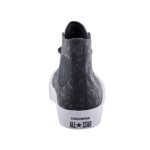 CONVERSE CHUCK TAYLOR ALL STAR sötétszürke/FÉNYVISSZAVERŐS magasszárú fűzős cipő