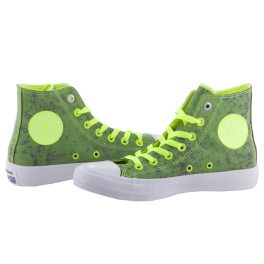 CONVERSE CHUCK TAYLOR ALL STAR neonzöld/FÉNYVISSZAVERŐS magasszárú fűzős cipő   CONVERSE CHUCK TAYLOR ALL STAR neonzöld/FÉNYVISSZAVERŐS magasszárú fűzős cipő